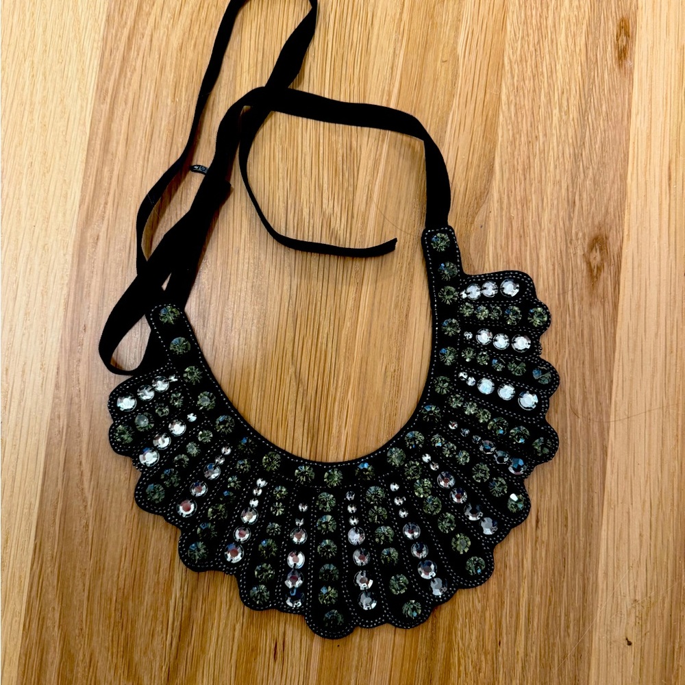 RBG collar necklace. Sparkly and understated.  Limited edition.
